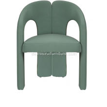 Italienische minimalistische Wohnzimmer Green Dubet Lounge Stühle